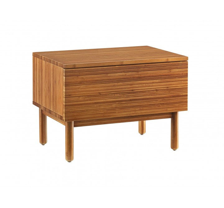 Greenington Ventura 1 Drawer Nightstand - Angled