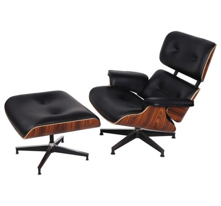 Mobili Modern Hampton Chair with Ottoman