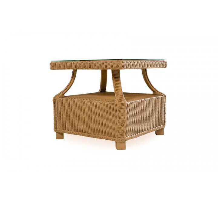 Hamptons 22" Square End Table - Angled
