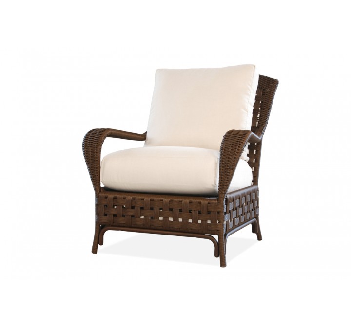 Haven Lounge Chair in Tobacco - Angled