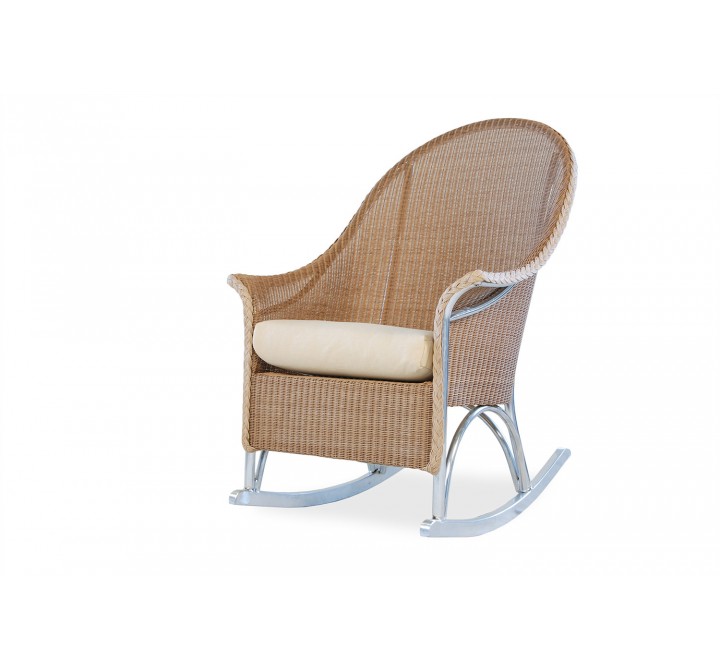 Heirloom High Back Porch Rocker - Angled