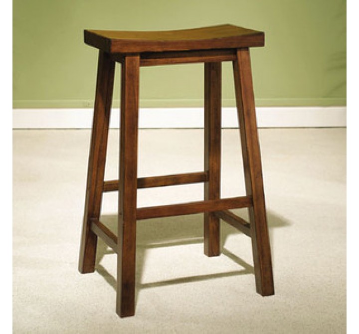 Powell Honey Brown Bar Stool 29 Seat Height