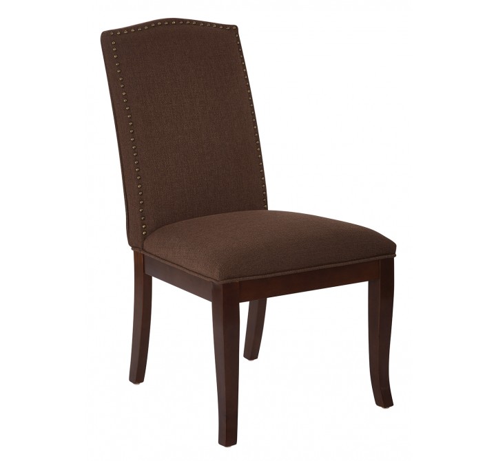 Hanson Dining Chair - Chocolate Fabric
