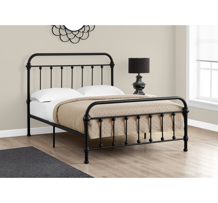 Bed - Queen Size Black