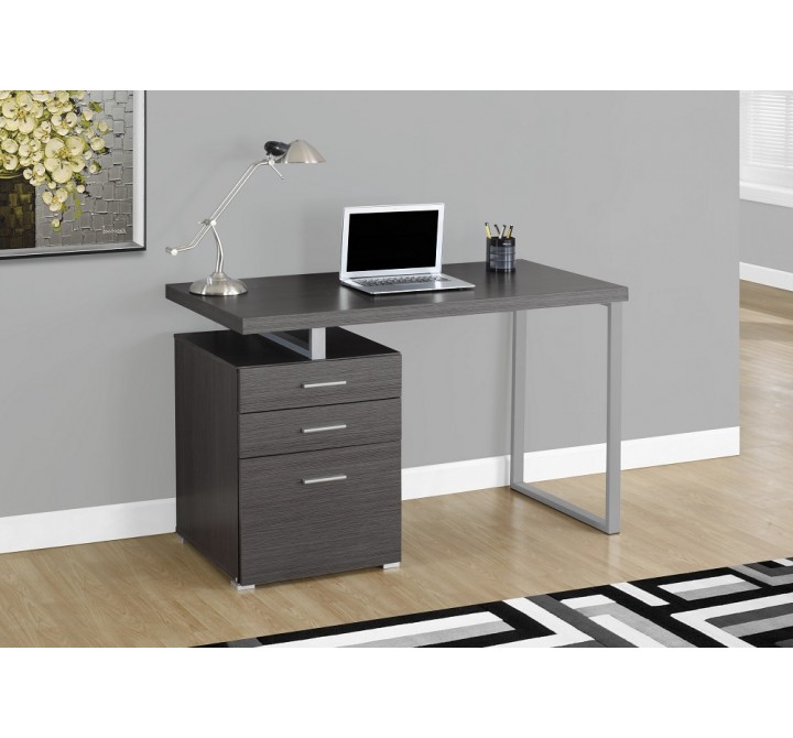 Computer Desk - 48"L / Grey Left Or Right Facing