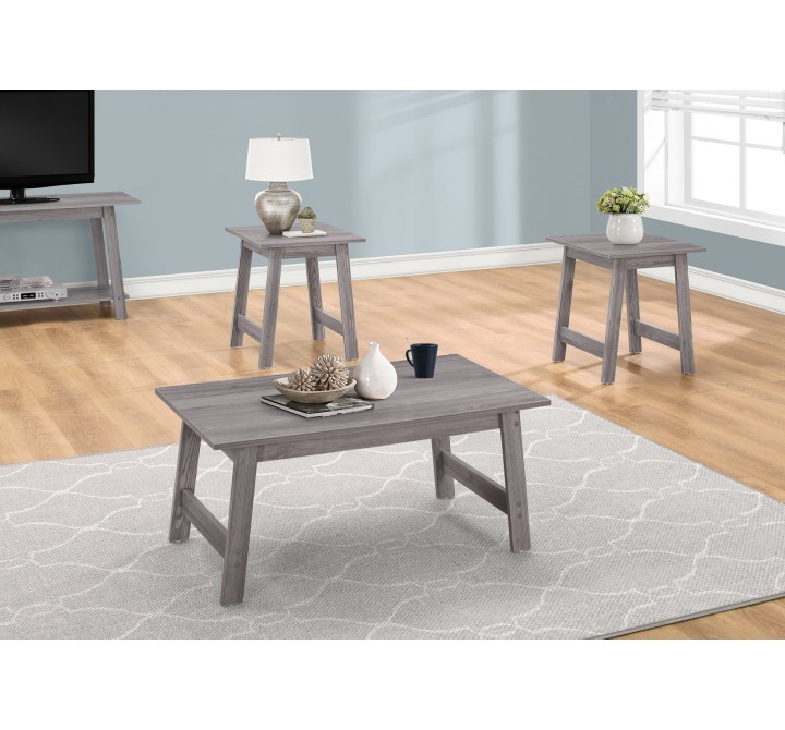 Table Set - 3pcs Set Grey