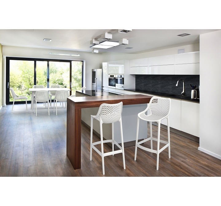 Air Bar Stool White
