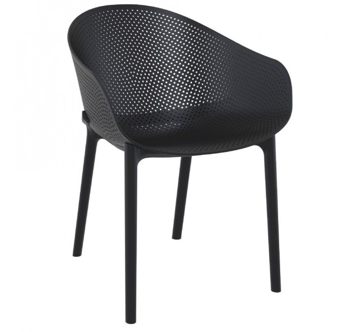 Compamia Sky Outdoor Dining Chair - Black