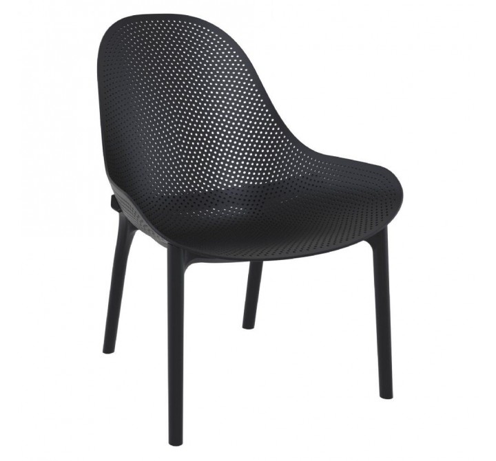 Compamia Sky Lounge Chair - BLACK - Perpective