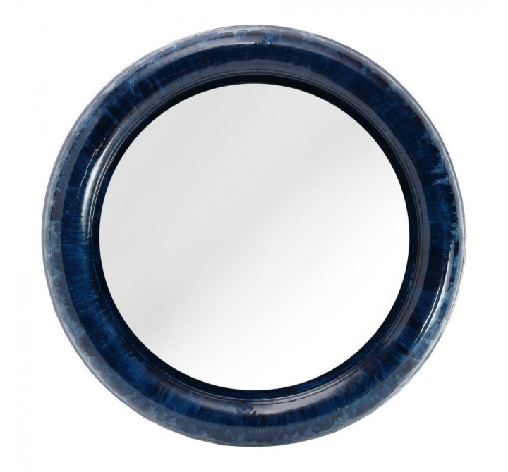 Moe's Home Collection Atlantis Mirror Blue - Front