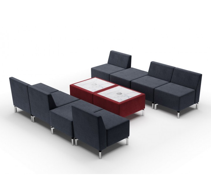 Jefferson Lounge Dream Series - Straight Straight 2 Tables