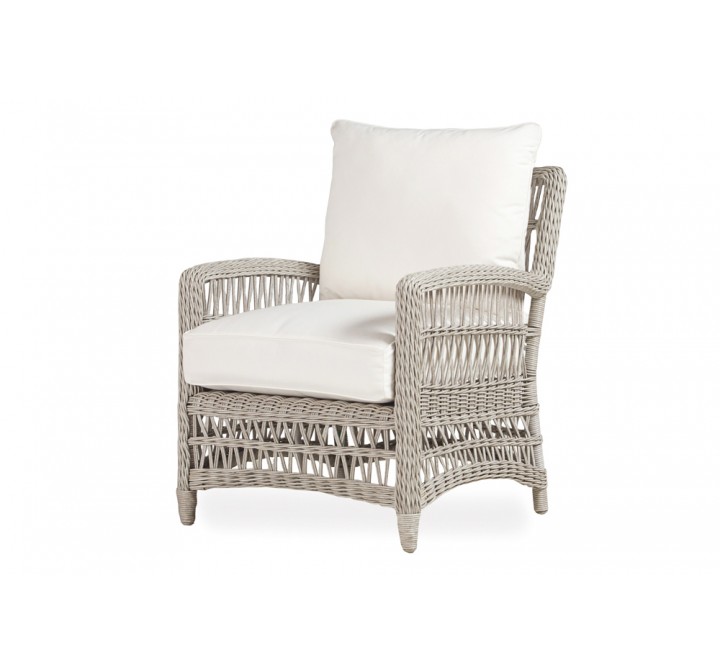 Mackinac Lounge Chair in Putty Wicker 