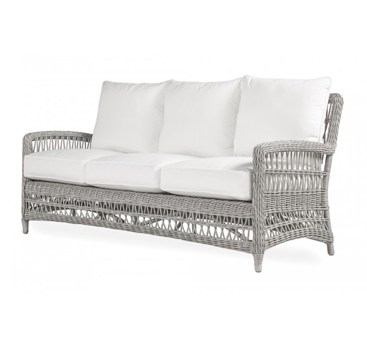Mackinac Sofa in Putty Wicker 