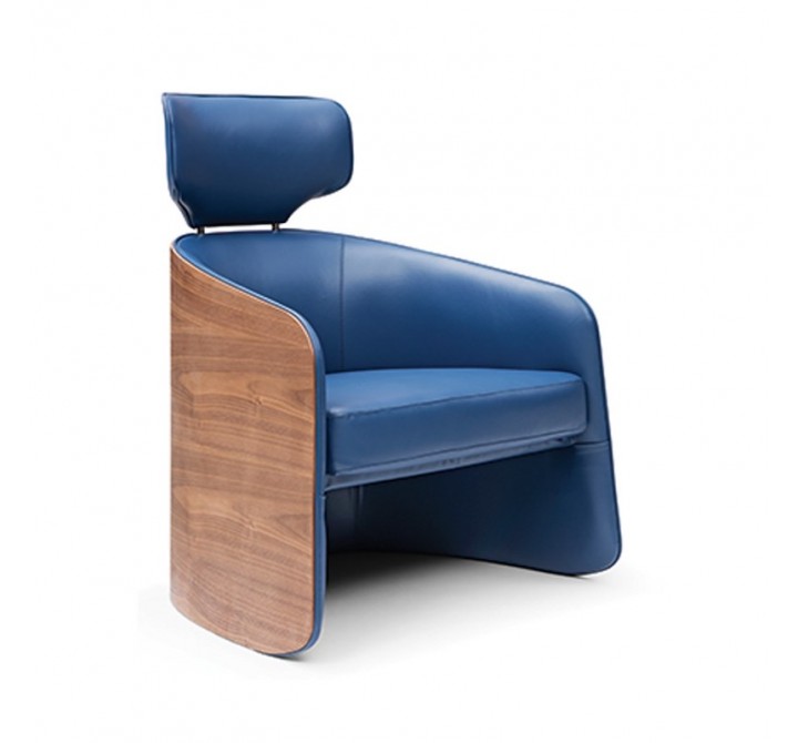 Bellini Modern Living Madison Accent Chair - BLUE