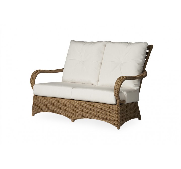 Magnolia Loveseat in Sandcastle - Angled