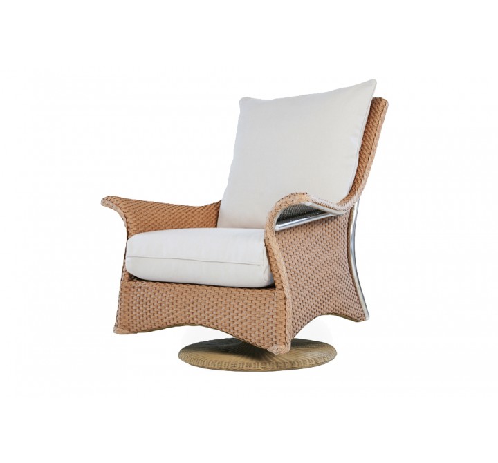 Mandalay Swivel Rocker Lounge Chair - Angled