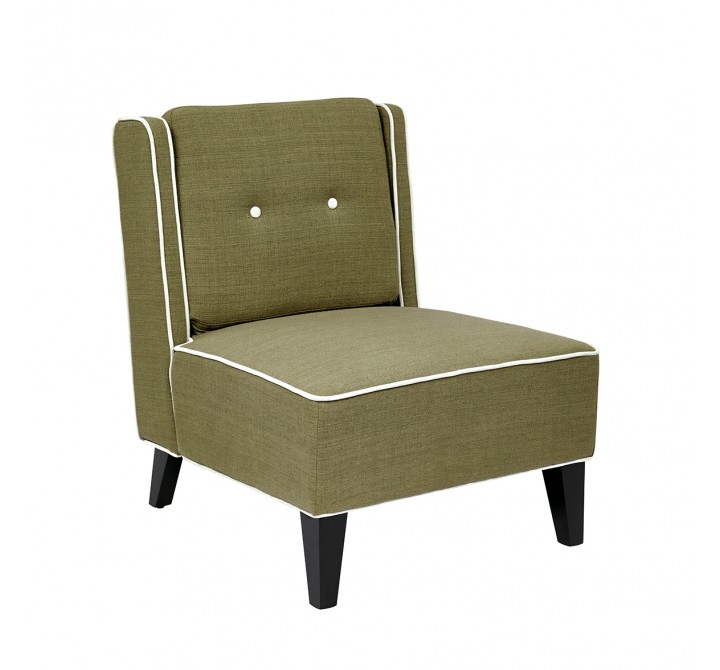 Marina Accent Chair - Seaweed Fabric