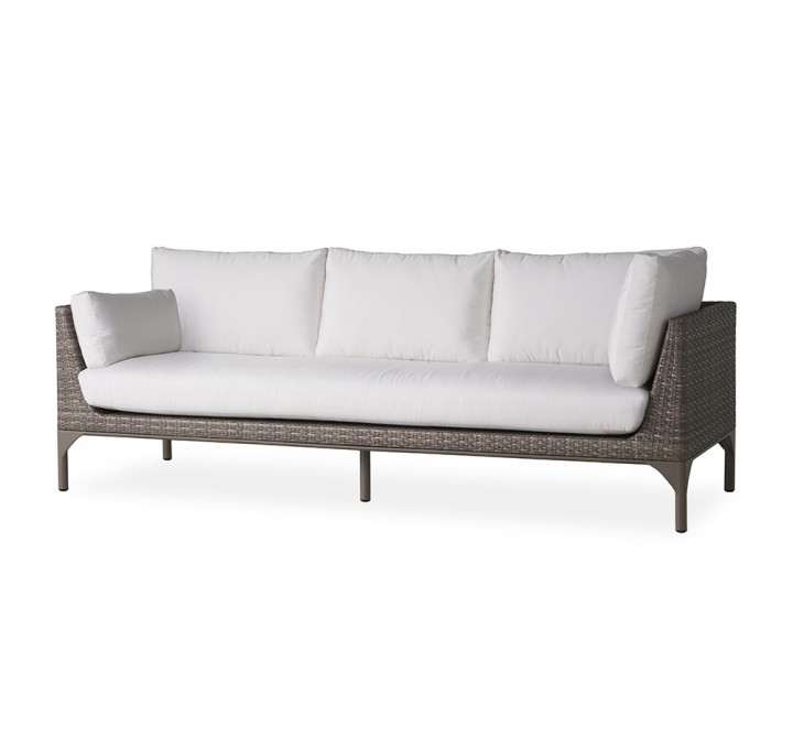 Martinique Sectional Sofa in Granite - Angled