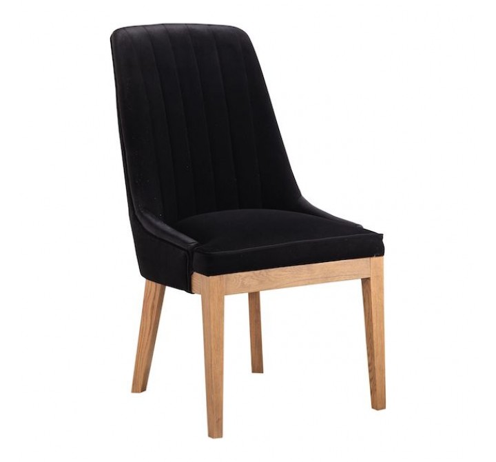 Moe's Home Collection Mia Dining Chair - Set of 2 - Black - Perspective