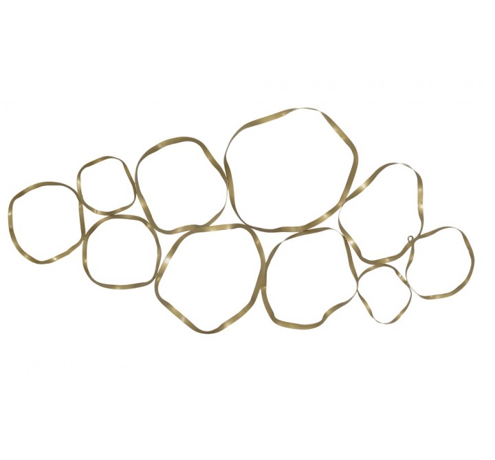 Euclid Wall Art Gold