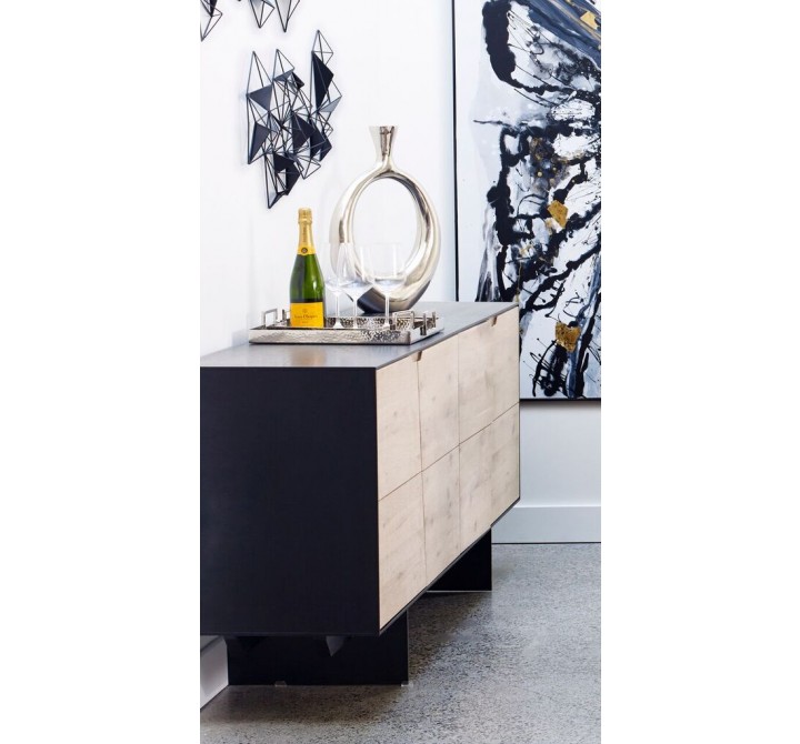 Qix Wall DǸcor Black