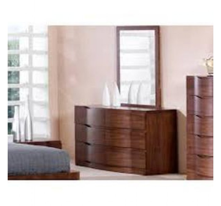 Whiteline Modern Living Manhattan Mirror - Wengee On Sale