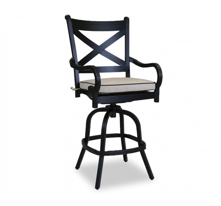 Monterey Counter Stool With Cushions - Front
