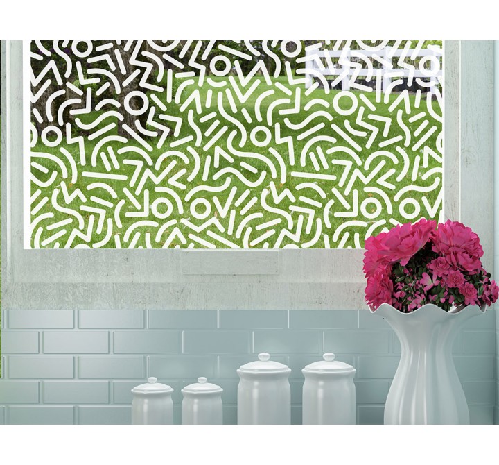 Odhams Press Pop! Decorative Window Film - Optically Clear
