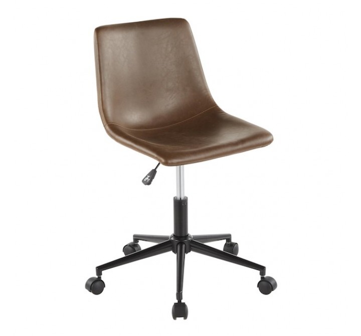 LumiSource Duke Task Chair - Espresso - Perspective