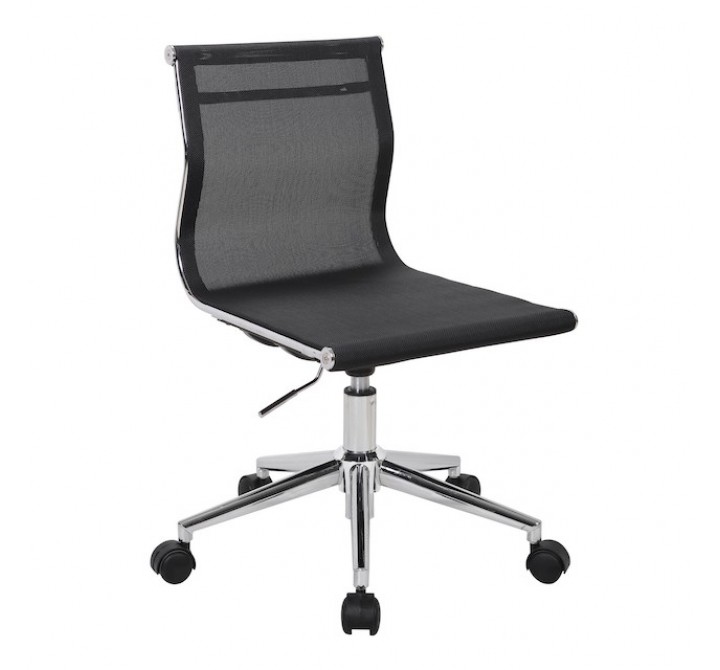 LumiSource Mirage Task Chair - Black - Perspective