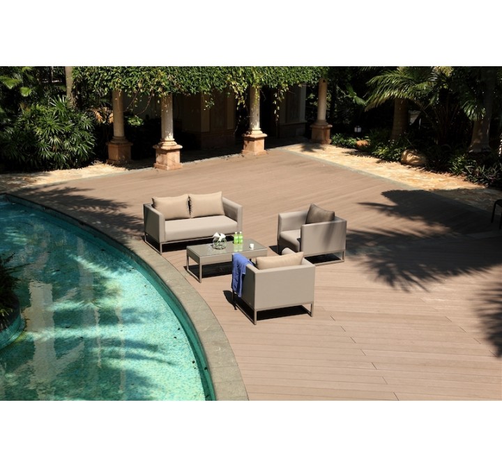 Whiteline Modern Living Belmont Indoor / Outdoor Set