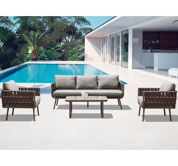 Whiteline Modern Living Oasis Indoor / Outdoor Set