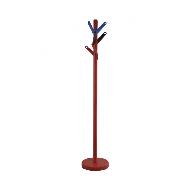 Osidea Furniture High Point Coat Rack - Red