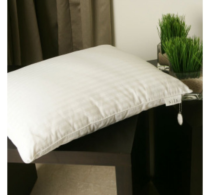 Silx Bedding Silk Filled Pillow- Single Filled