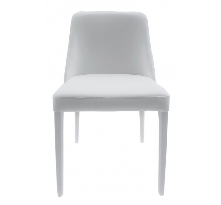 Polly Chair In White - Front