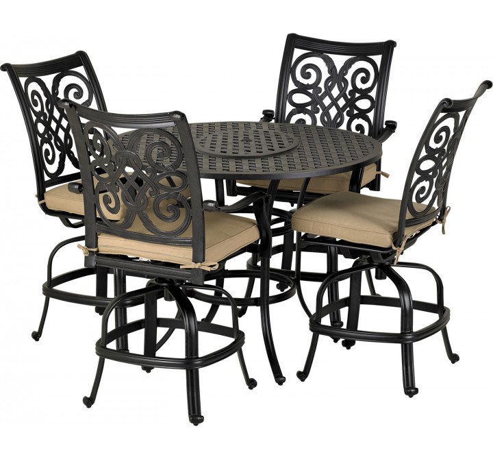 Patio Resort Lifestyle Venice 5-Piece Counter Set - RCTWR48-VC2