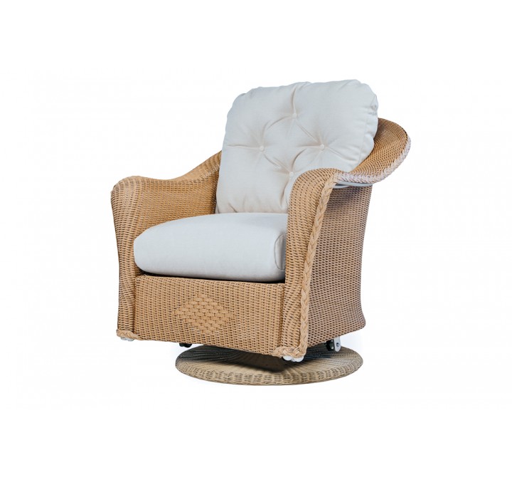 Reflections Swivel Glider Lounge Chair - Angled