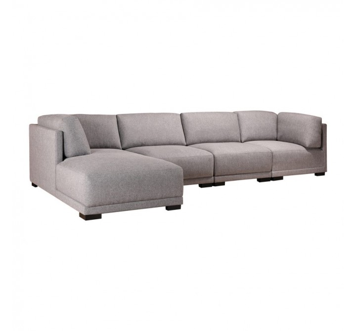 Moe's Home Collection Romeo Modular Sectional Sofa w/ Left Chaise - Perspective