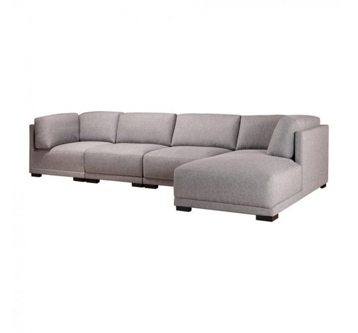 Moe's Home Collection Romeo Modular Sectional Sofa w/ Right Chaise - Perspective