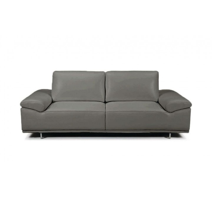 Roxanne Sofa With Adjustable Back & Arm Cushions Dark Grey