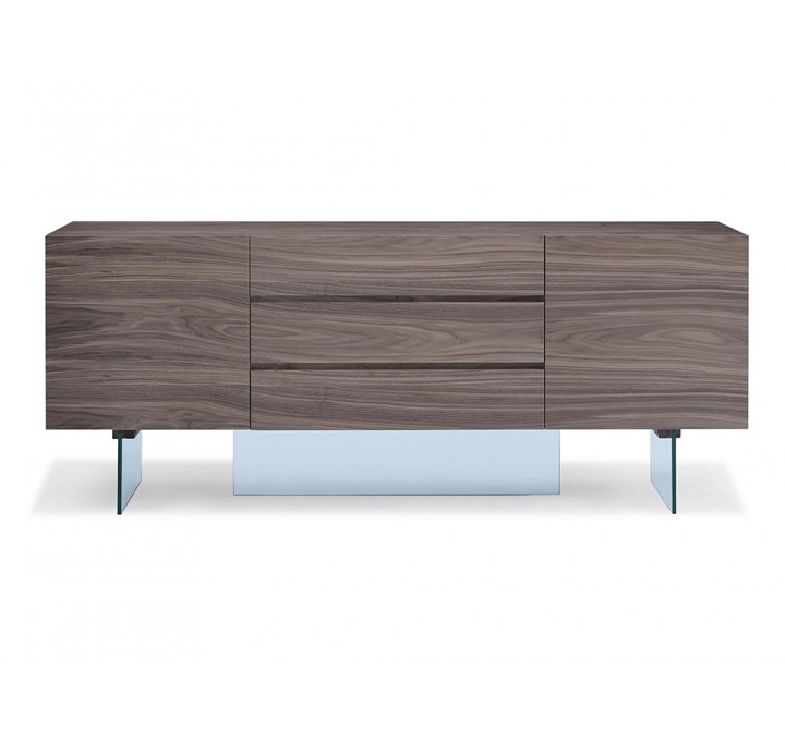 Roxana Buffet In Walnut Veneer - front