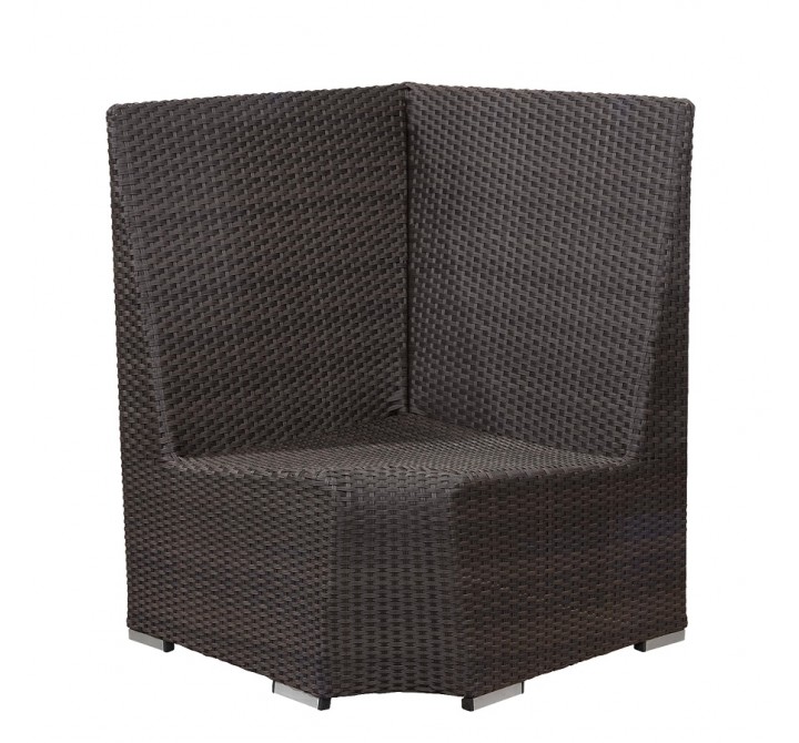 Boca Dining Corner Booth (Highback) - Espresso