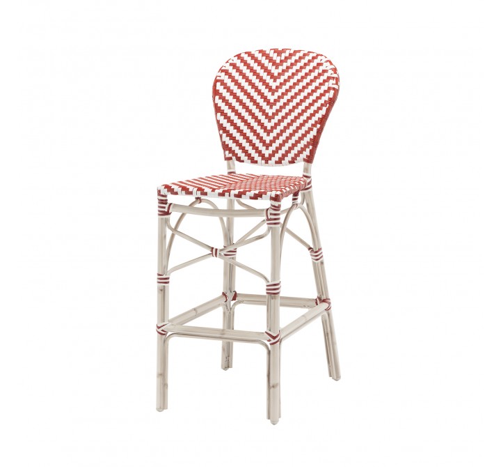 Paris Bar Side Chair - Vintage Red