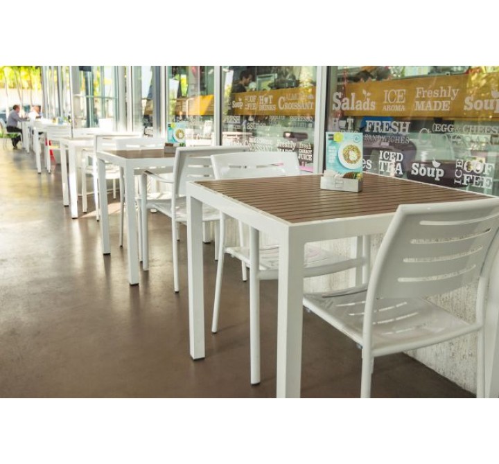 Sedona 24" Square Table - Lifestyle