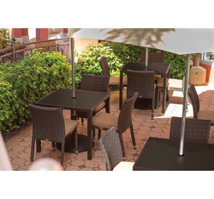 Sedona 24'' Square Table - Lifestyle
