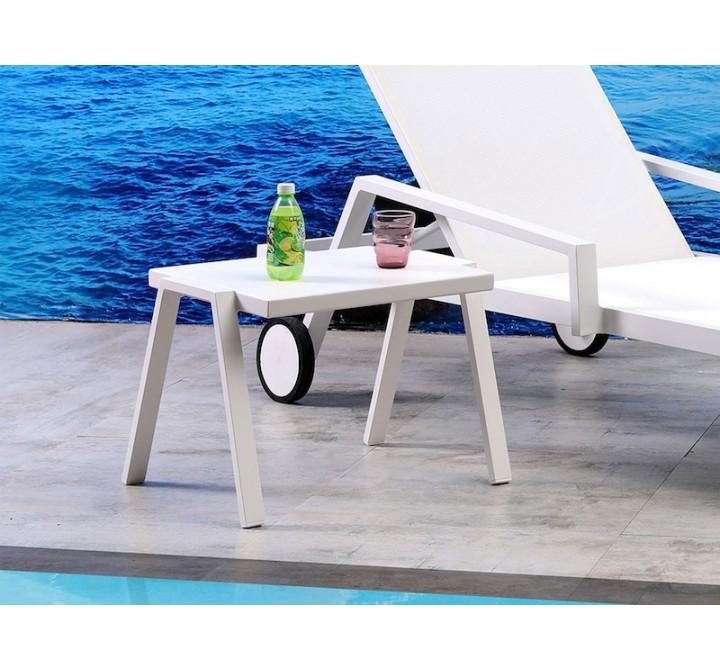 Whiteline Modern Living Rio Indoor / Outdoor Side Table