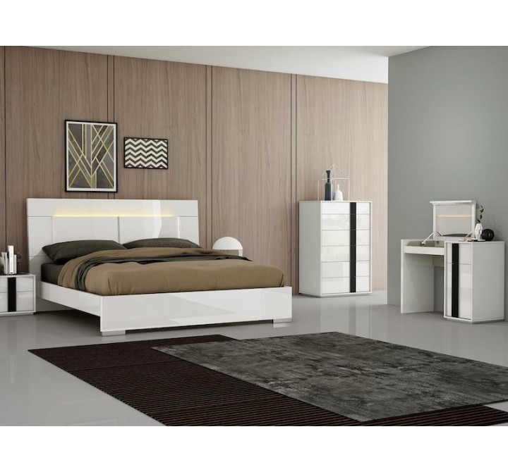 Whiteline Modern Living Kimberly Vanity Dresser