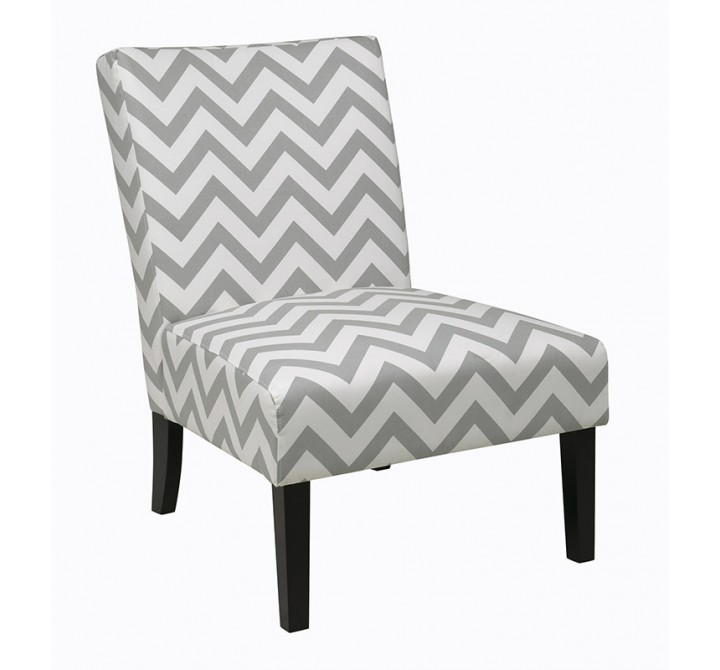 Victoria Chair - Zig Zag Grey