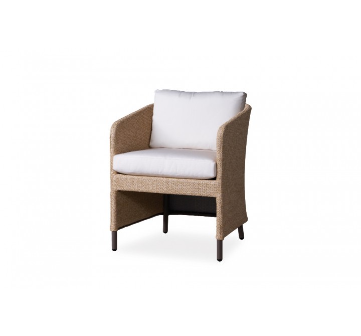 Verona Dining Armchair in Wheat - Angled