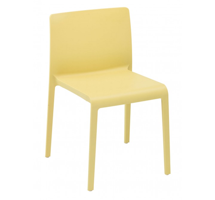 Injected Molded Polypropylene and Fiberglass Frame Chair - VOLT-S - Yellow